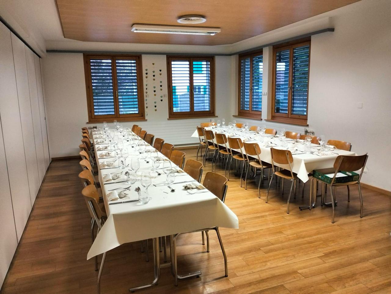 Petite salle de réunion et banquet